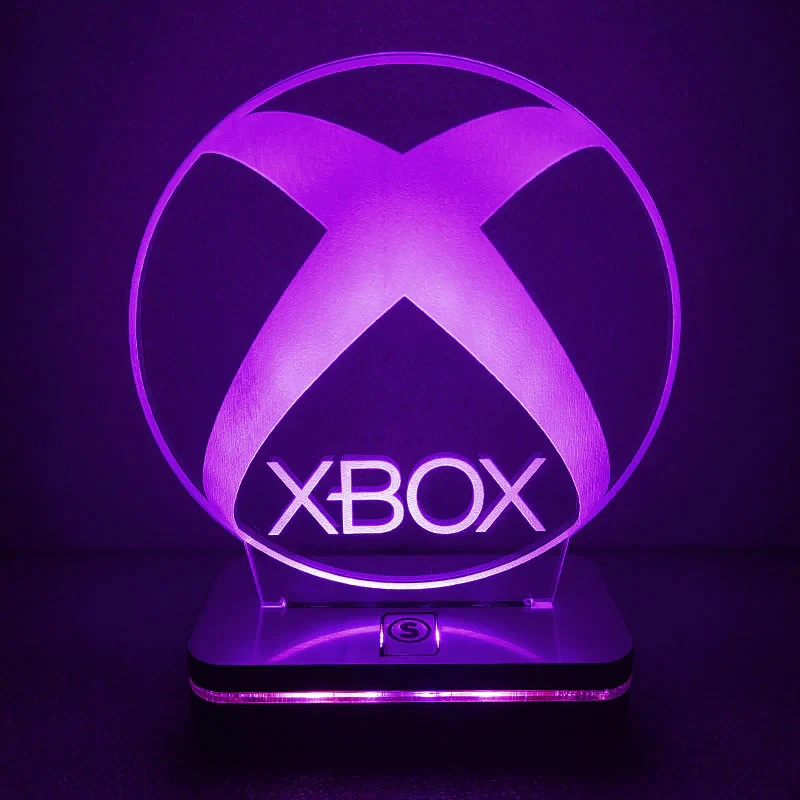 چراغ خواب طرح ایکس باکس XBOX مدل هفت رنگ
