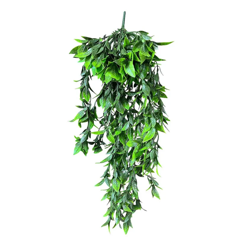 گل مصنوعی مدل آویز طرح برگ هاوایی کد R60