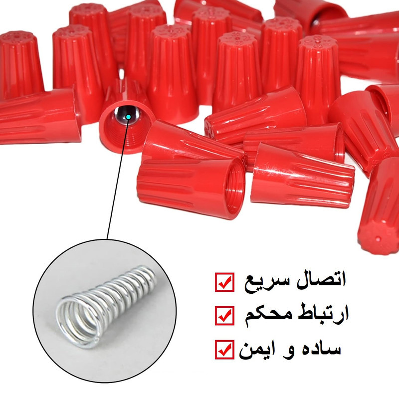 کانکتور طرح پیچی مدل SP1234 بسته 40 عددی