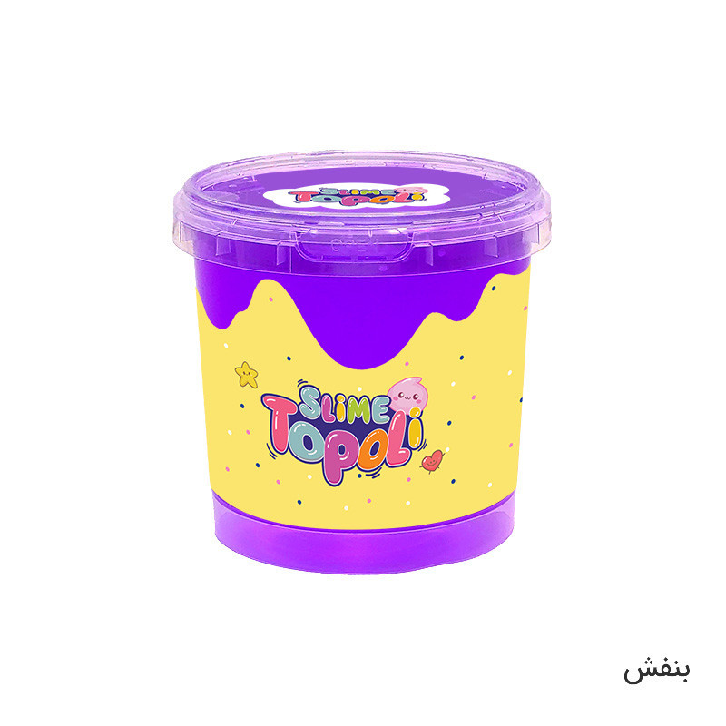ژل بازی اسلایم تپلی مدل Happiness Ps200