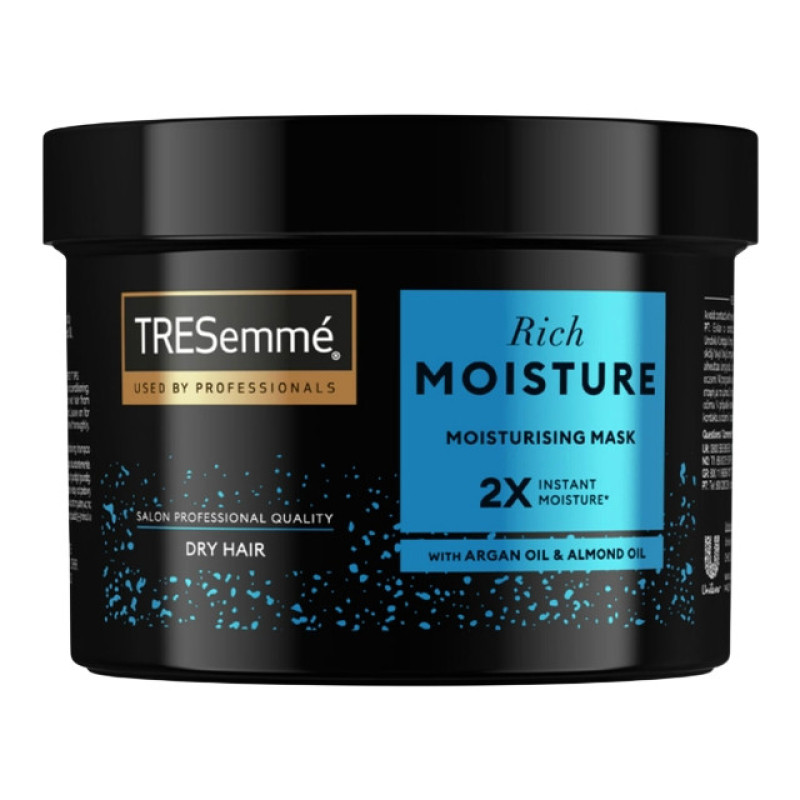 ماسک آبرسان و ترمیم کننده مو ترزمی مدل Rich Moisture مناسب برای موهای خشک و آسیب دیده حجم 440 میلی لیتر