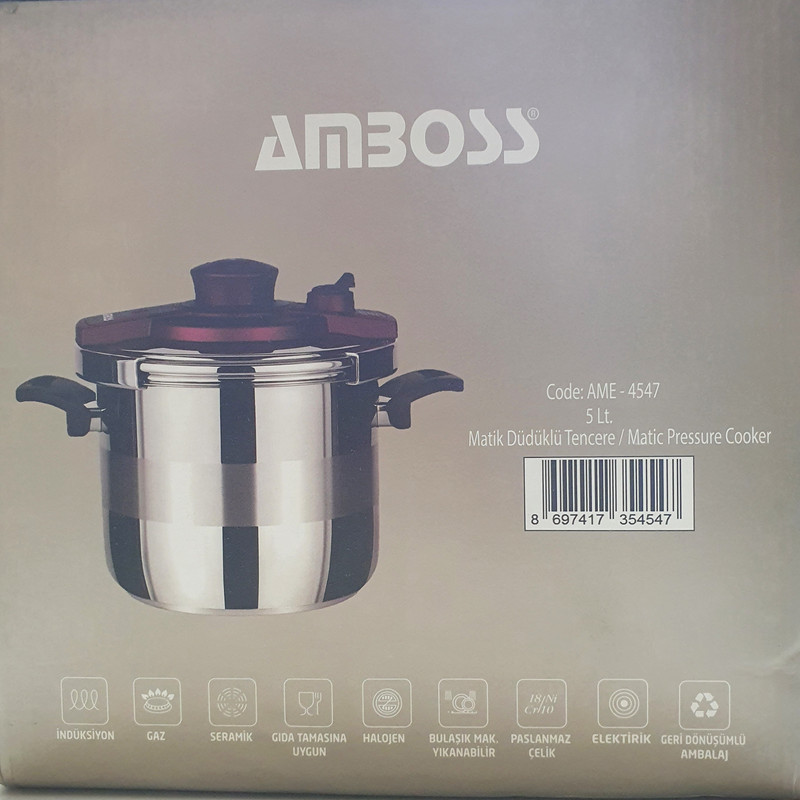زودپز آمباس مدل AME-4547 گنجایش 5 لیتر
