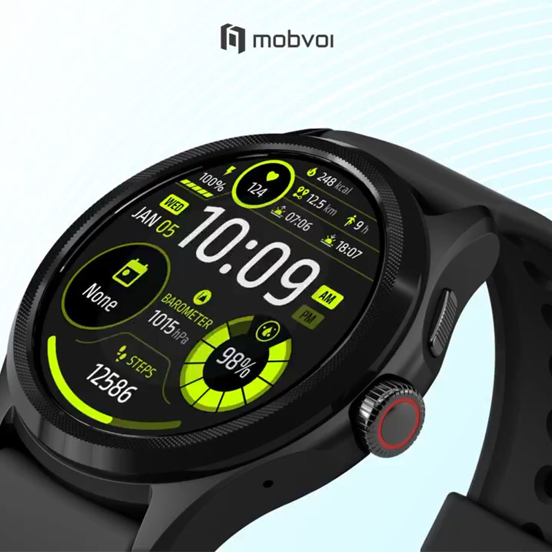 ساعت هوشمند موبووی مدل TicWatch Pro 5 Elite Edition Leather Version