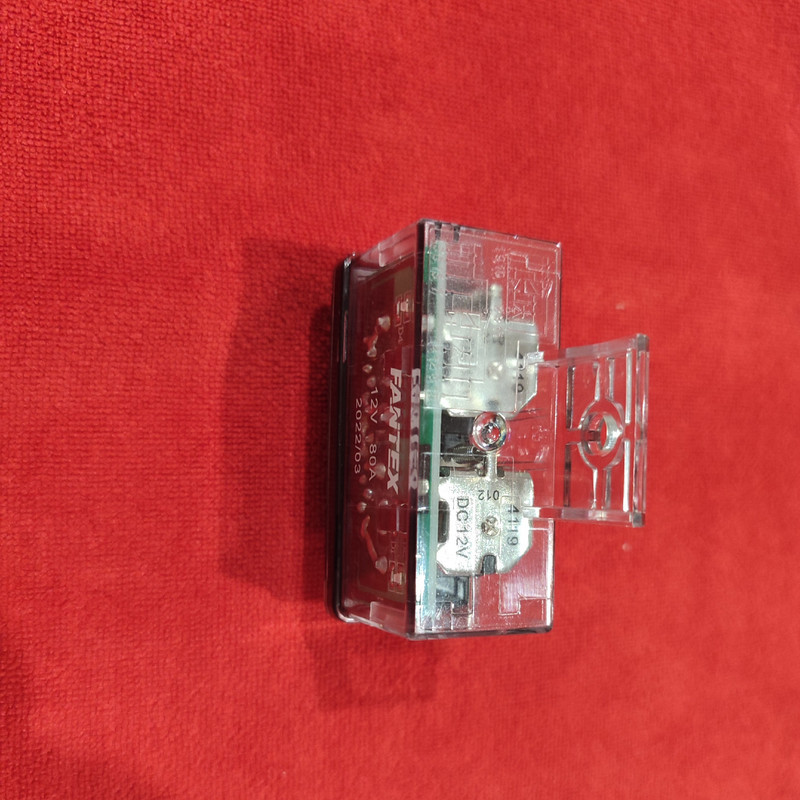 رله دوبل شیشه ای 12V80A کد ۲۰۲۲۰۳