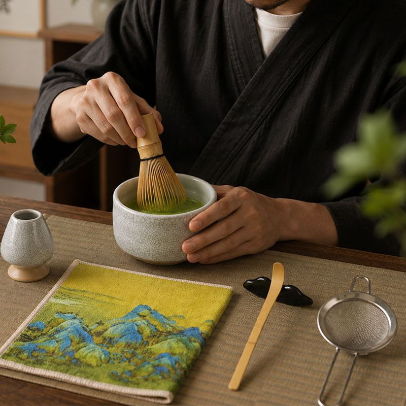 سرویس چای خوری 7 پارچه 2 نفره مدل ماچا MATCHA7