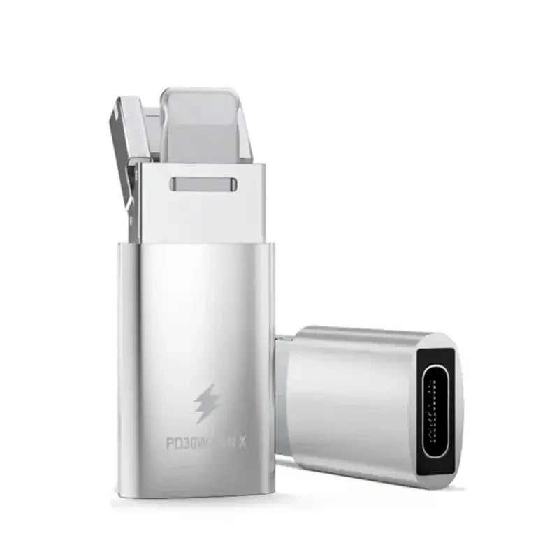 مبدل USB-C 3.0 OTG به USB MICROUSB لایتنینگ مدل IPAND3000M