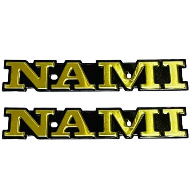 آرم روی باک موتور سیکلت وارون مدل A-59-NAMI-GLD مناسب برای هوندا بسته 2 عددی