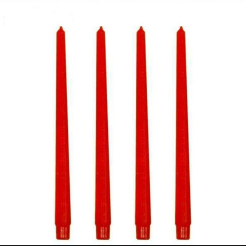شمع قلمی هفت پیکر مدل 20CM بسته 4 عددی