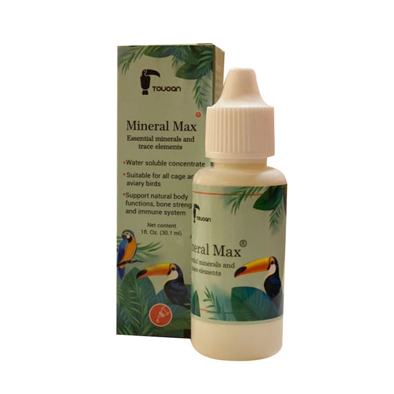 قطره پرندگان توکان مدل MINERAL MAX حجم 30میلی لیتر