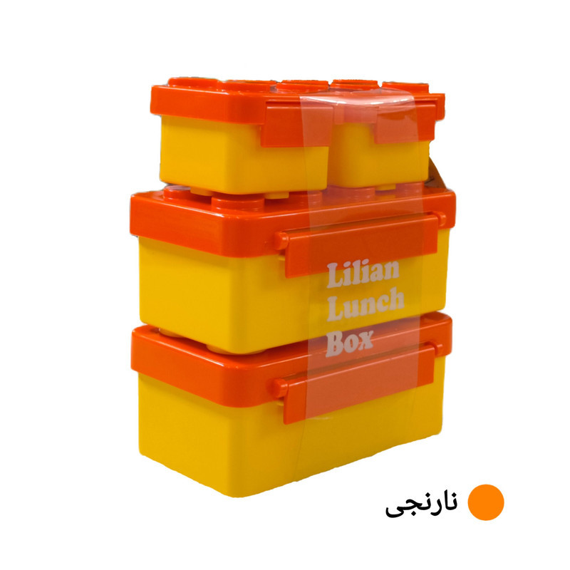 ظرف غذای ۴ تکه کودک مدل پازل