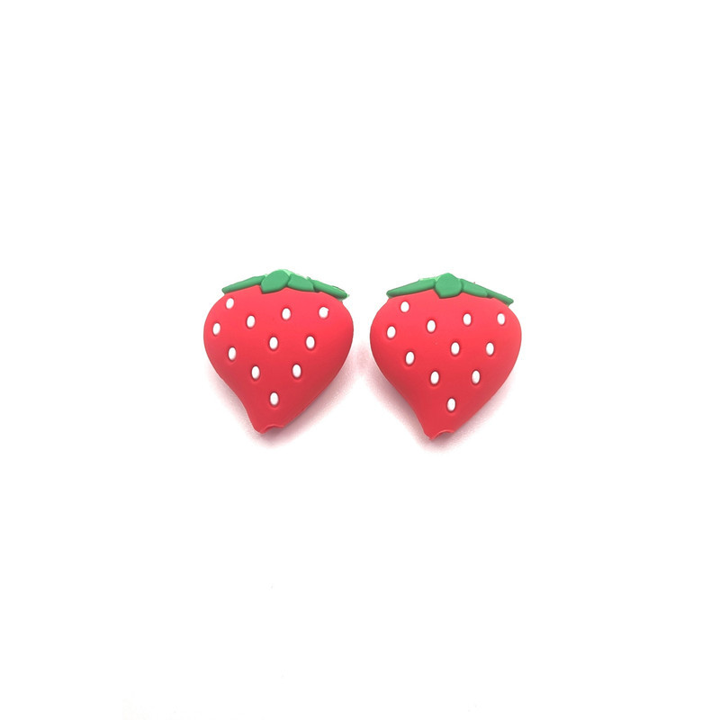 محافظ کابل شارژ و هندزفری مدل Strawberry44 بسته سه عددی