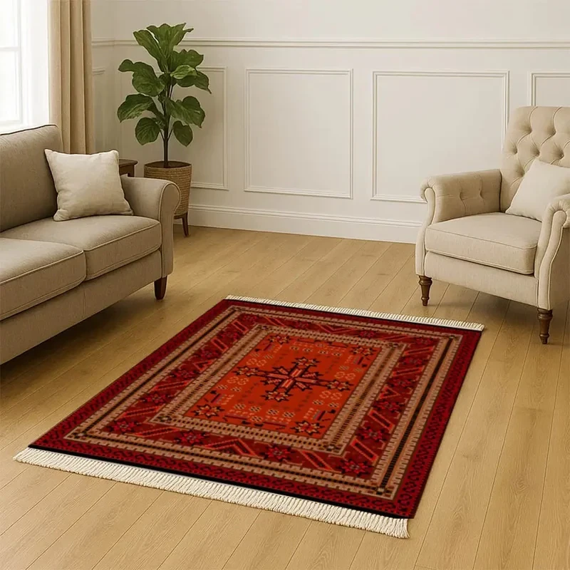 نمد فرش مدل سنتی کد M150100-CR0181
