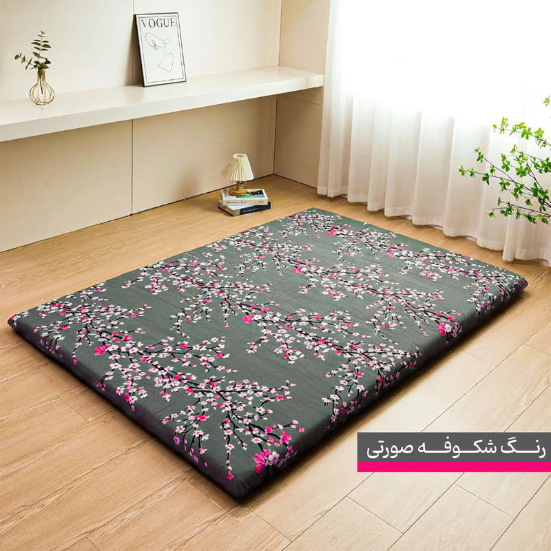 تشک مهمان آنیسا مدل شکوفه یکنفره سایز 85×185 سانتی متر