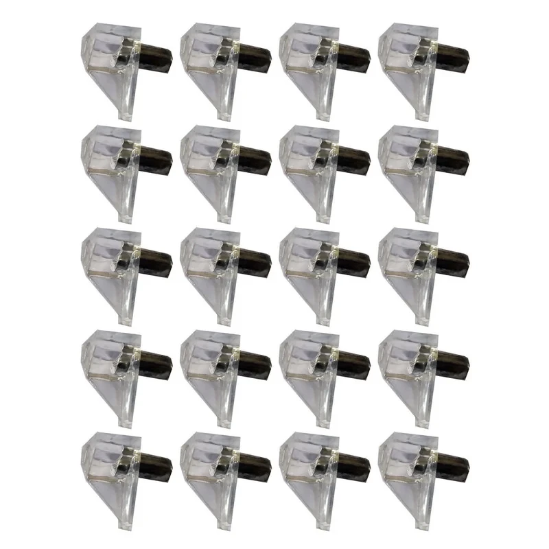 پایه نگهدارنده طبقه کابینت مدل M20 بسته 20 عددی