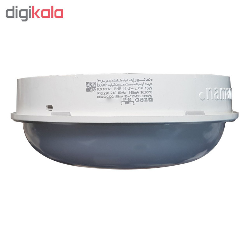 چراغ روکار 16وات نمانور مدل BHR-16