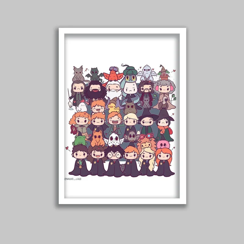 تابلو مدل هری پاتر Harry Potter کد LA-G10602