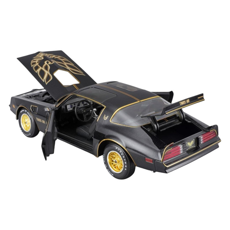 ماشین بازی مایستو مدل 1978 Pontiac Firebird Trans Am فلزی غیرکنترلی مقیاس 1:18 با در بازشونده از بغل و الهام از نمونه واقعی