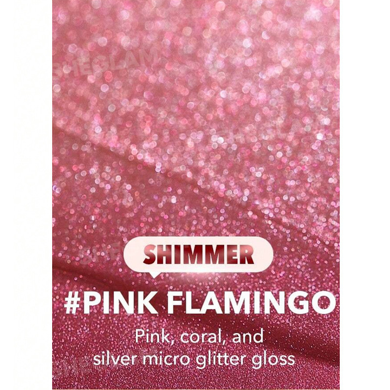 رژلب براق شیگلم مدل Pink Flamingo شماره 03 رنگ صورتی