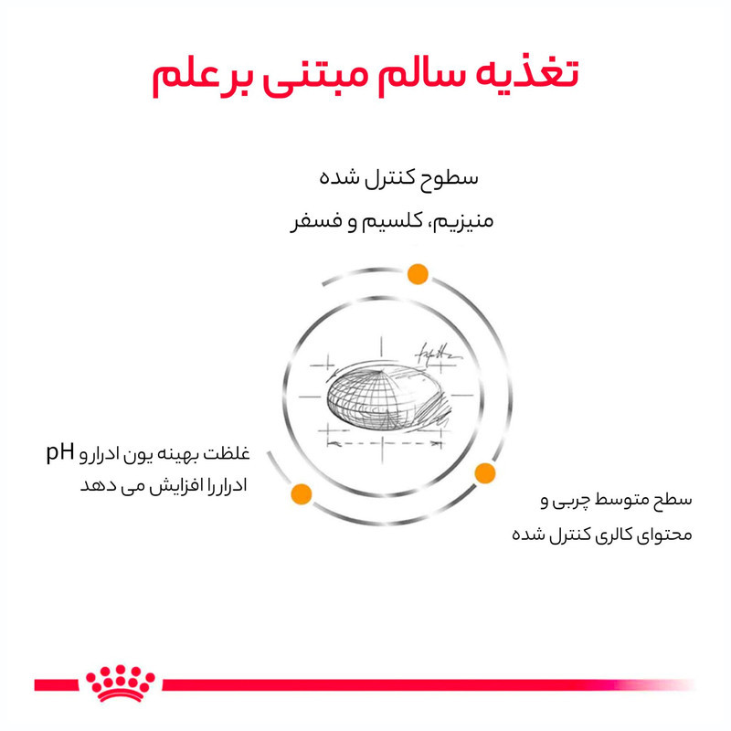 غذای خشک گربه رویال کنین مدل Urinary SO وزن 1.5 کیلوگرم