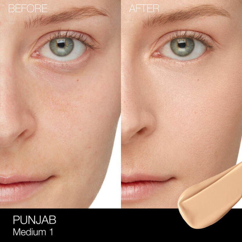 کرم پودر نارس سری Natural Radiant مدل Punjab حجم 30 میلی لیتر