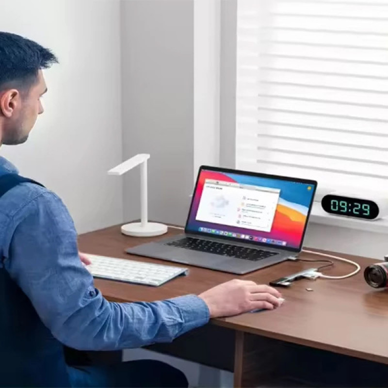 هاب 4 پورت USB-C اکی یس مدل 4IN1 TYPE-C