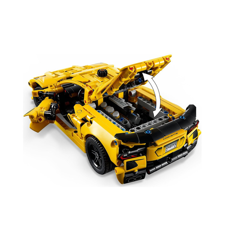 لگو 732 تکه سری Technic مدل Chevrolet Corvette Stingray کد 42205