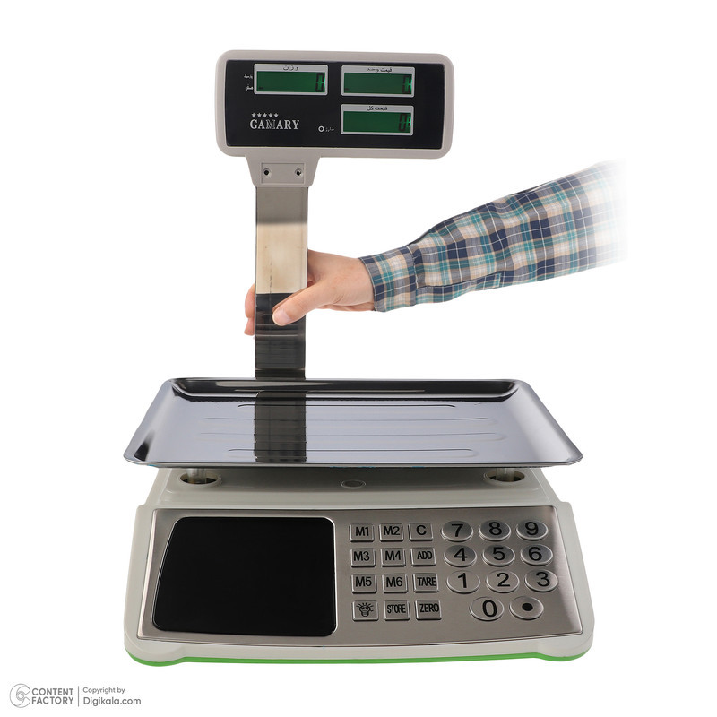 ترازو فروشگاهی مدل 50kg5g 6digit plus