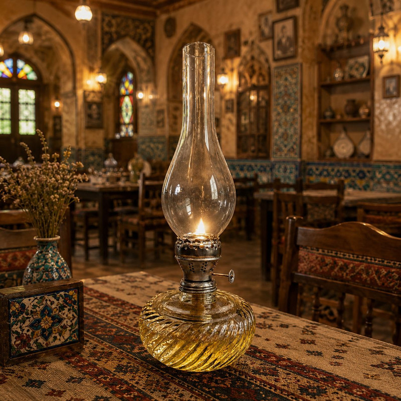 چراغ نفتی گرد سوز مدل 1065