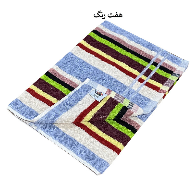 حوله دستی شایسته مدل لیدا سایز 35x70 سانتی متر