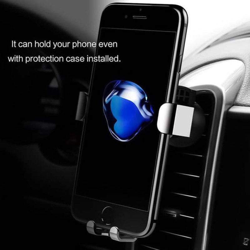نگهدارنده گوشی موبایل راک مدل Universal Gravity Aid Vent  Car Mount