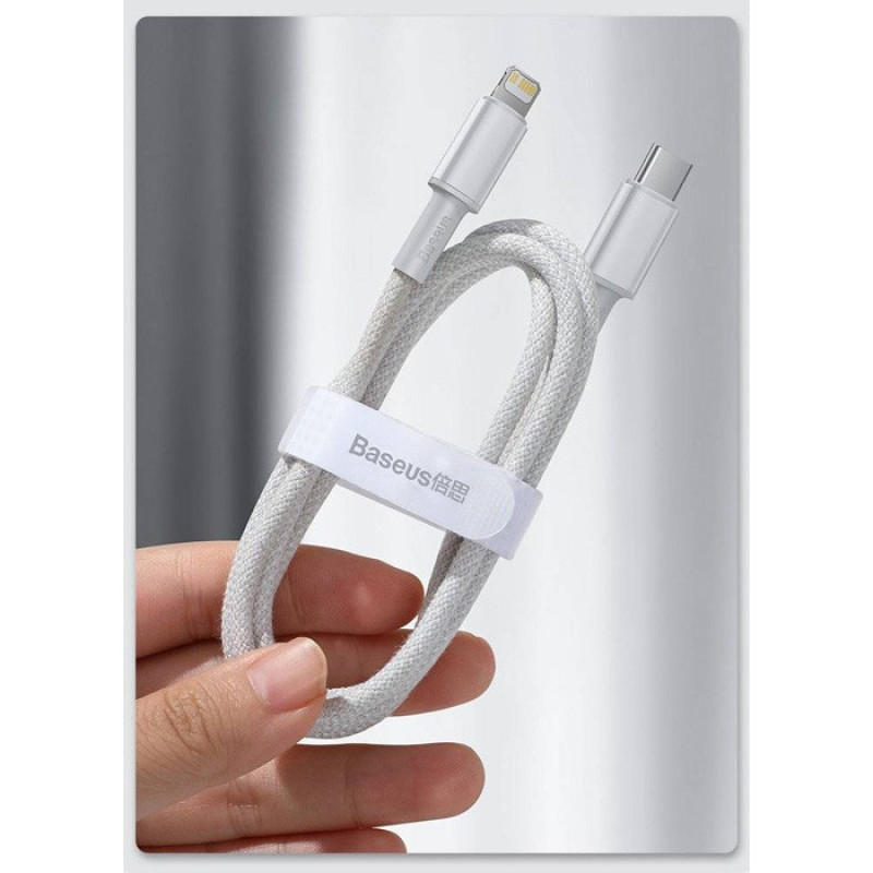 کابل تبدیل USB-C به لایتنینگ باسئوس مدل CATLGD-02 طول 1 متر