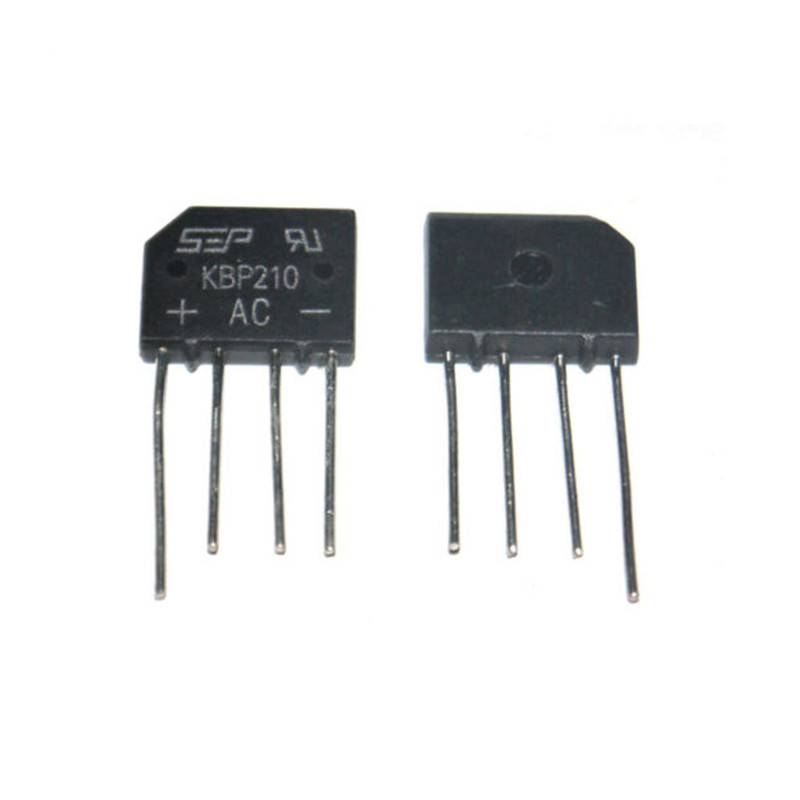 پل دیود کد KBP210 بسته 20 عددی