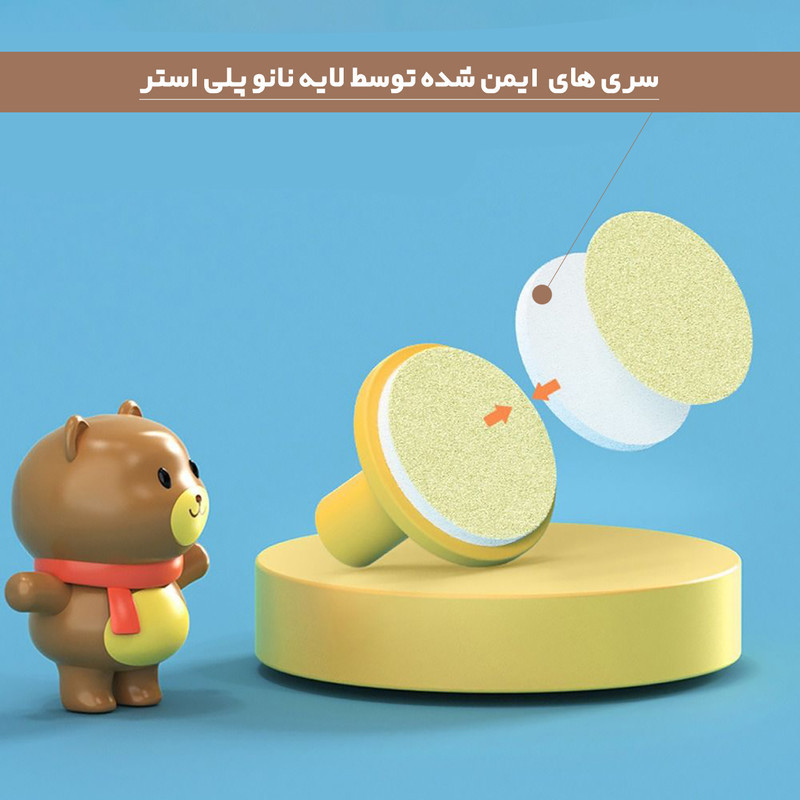 ست ناخن گیر برقی مدل KH-230