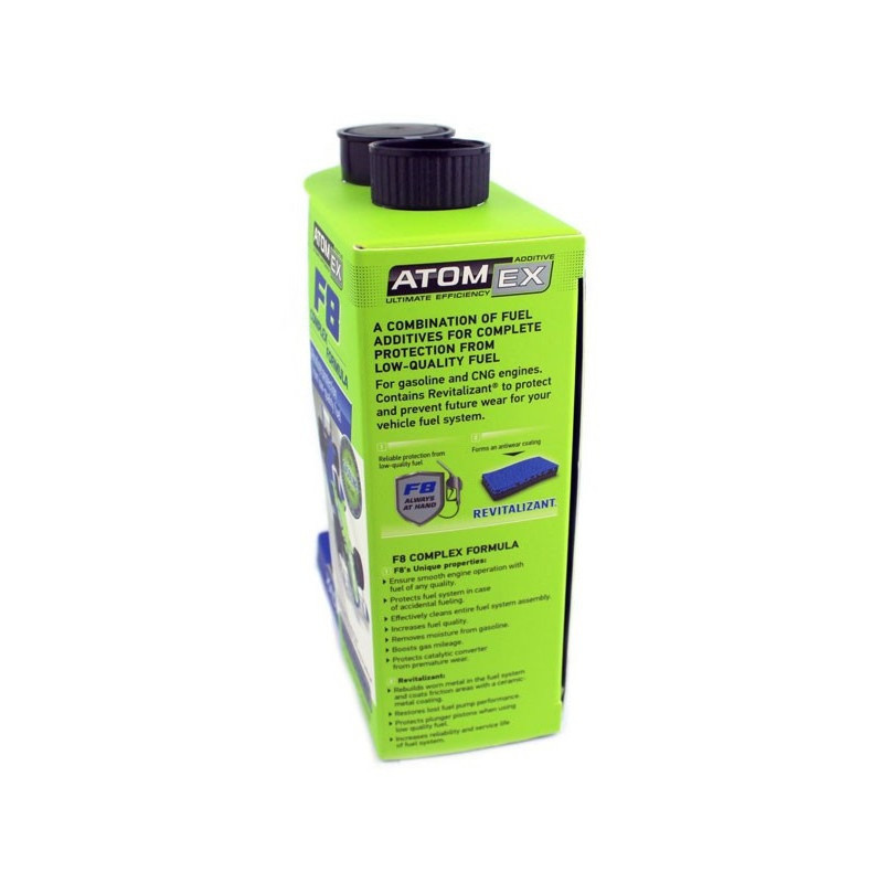 احیاگر سیستم سوخت خودرو اکسادو مدل F8 Complex Formula حجم 250 میلی لیتر