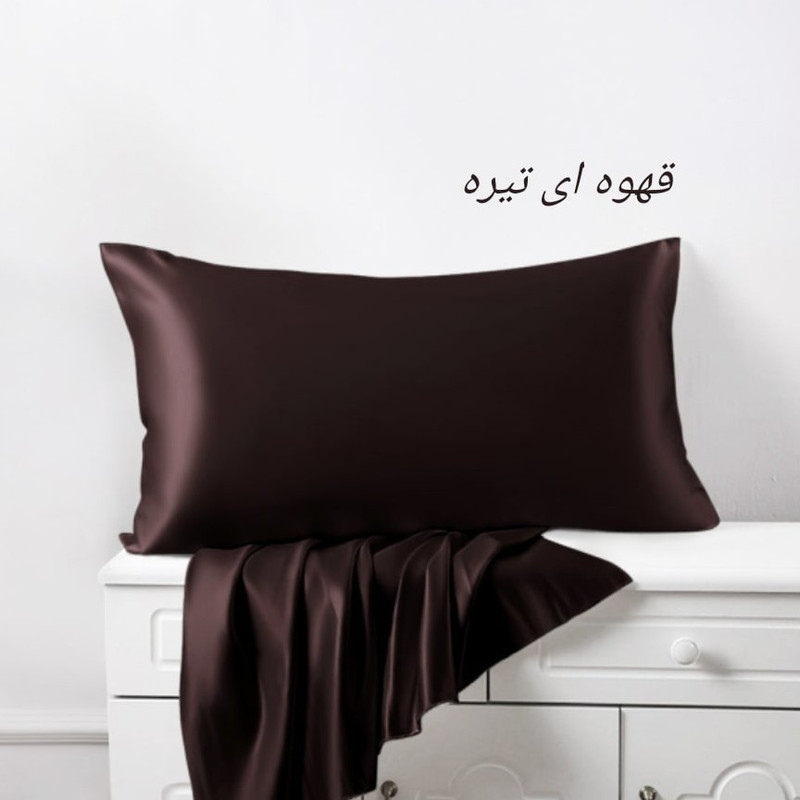 رو بالشی ملولی مدل ساتن ابریشم