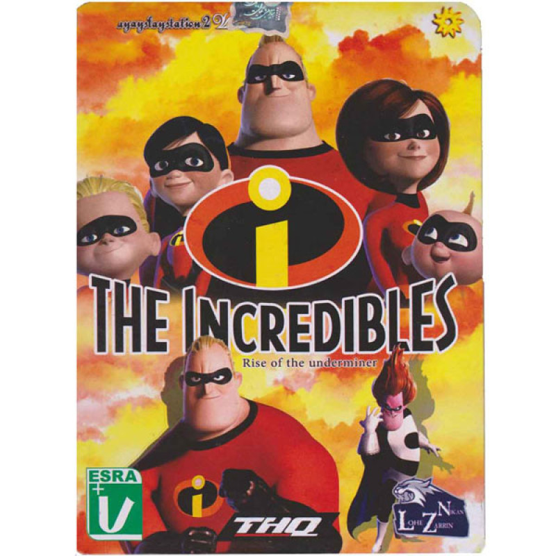 بازی the incredibles مخصوص ps2