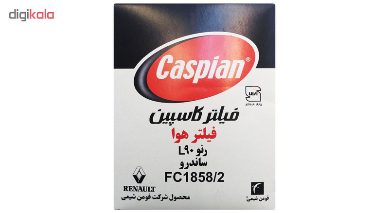 فیلتر هوای خودرو کاسپین مدل FC 18582 مناسب برای رنو L90