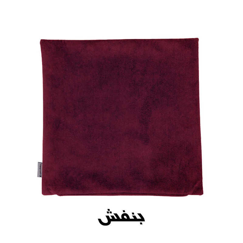 کاور کوسن کالامیر مدل مخمل میکور سایز 40*40 سانتی متر