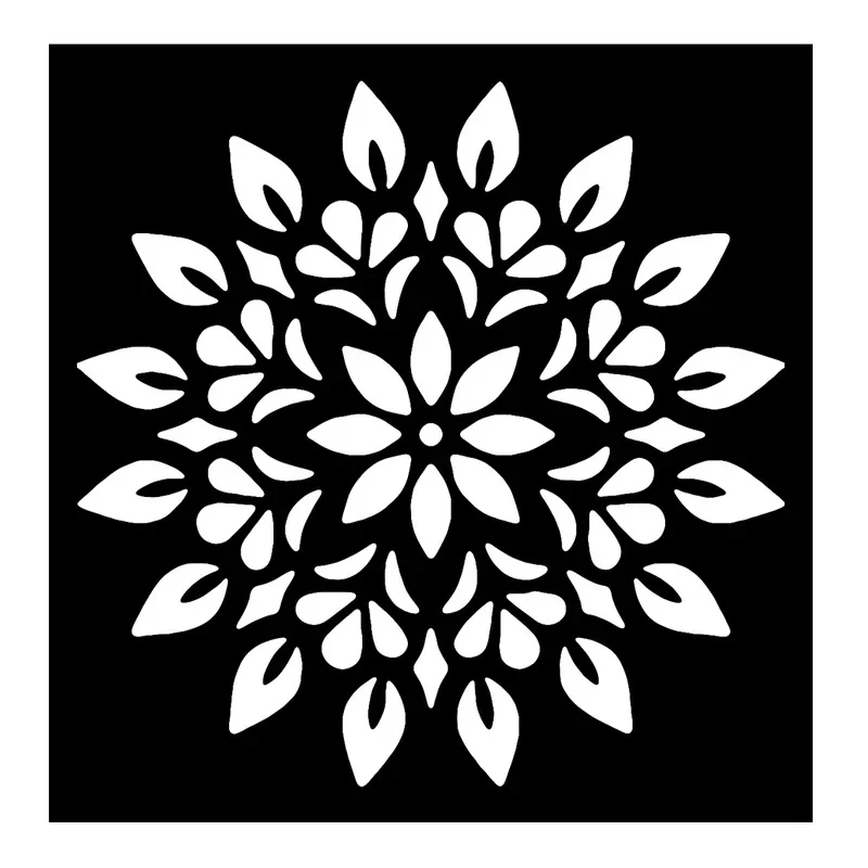 شابلون باتیس آرت طرح اسلیمی کد 653