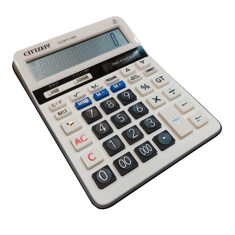 ماشین حساب سیتزیو مدل CD-2677-14RP