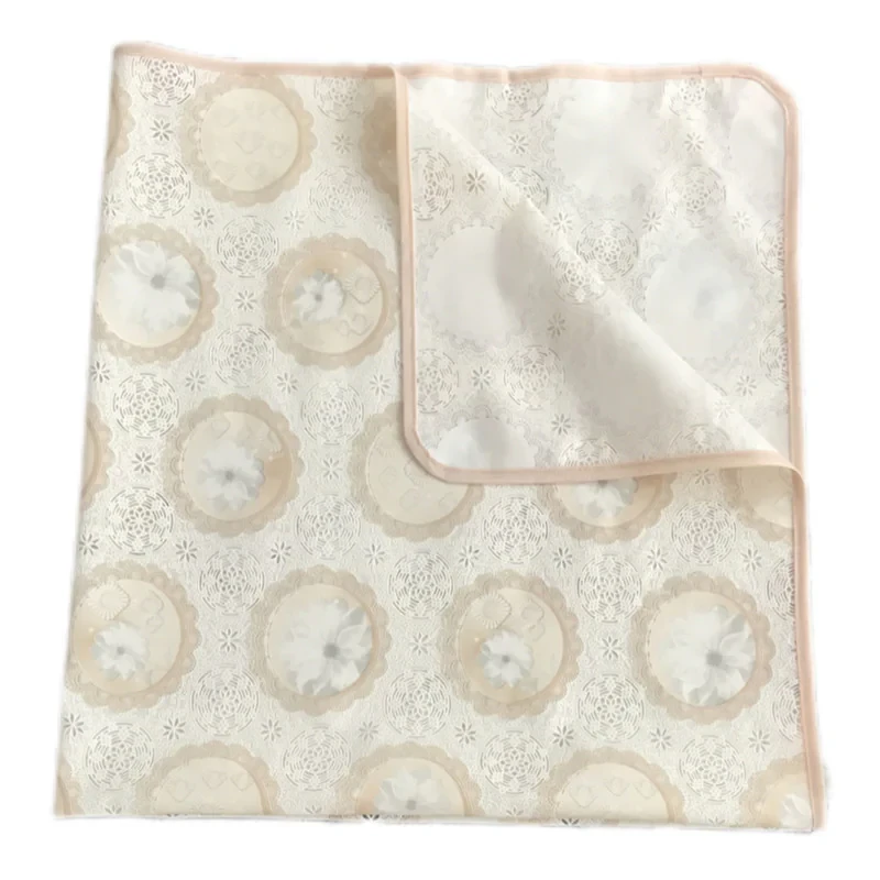 سفره 18 نفره مدل رویال طرح گیپور سایز 400×140 سانتی متر