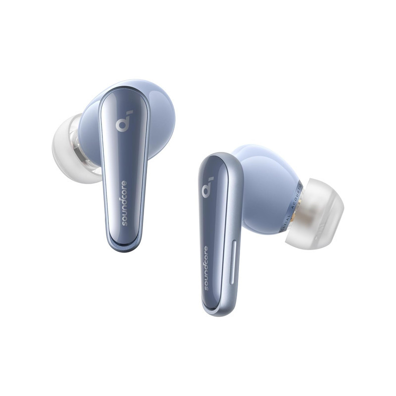 هدفون بلوتوثی انکر مدل Soundcore Liberty 4 A3953 با نویز کنسلینگ فعال (ANC)، درگاه شارژ USB Type-C، دارای 6 میکروفون برای مکالمه شفاف، مقاوم در برابر رطوبت و عرق (IPX4)
