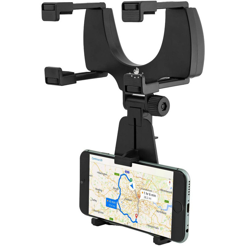 پایه نگهدارنده گوشی موبایل و تبلت اکی یس مدل car rearview mirror mount