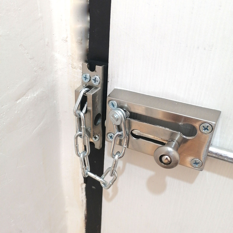 قفل شب بند مدل زنجیردار کد burglar.BUCKLE