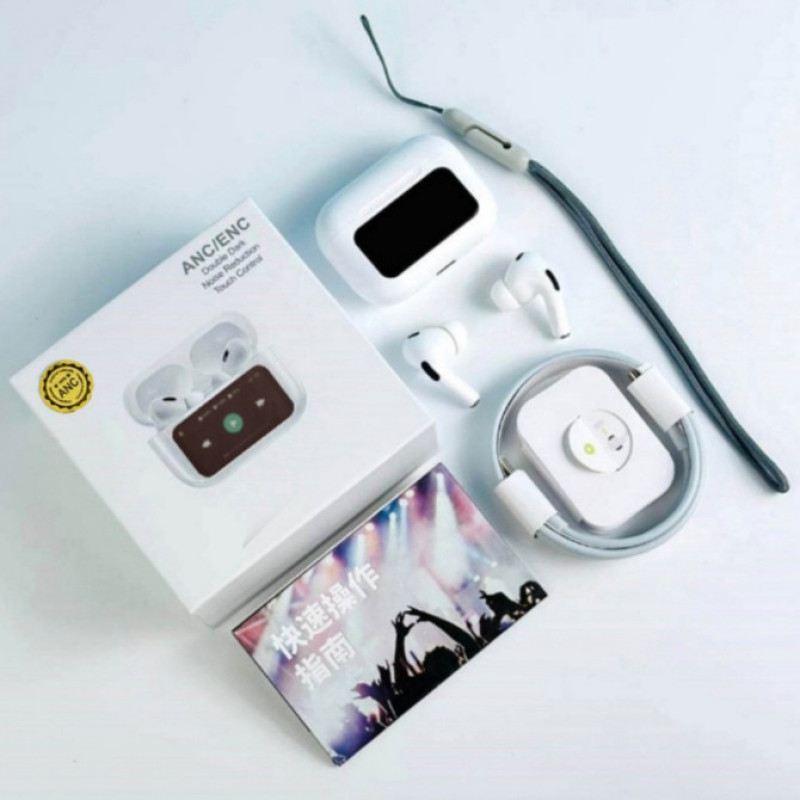 هدفون بلوتوثی مدل 8455ا airpods pro screen 2024