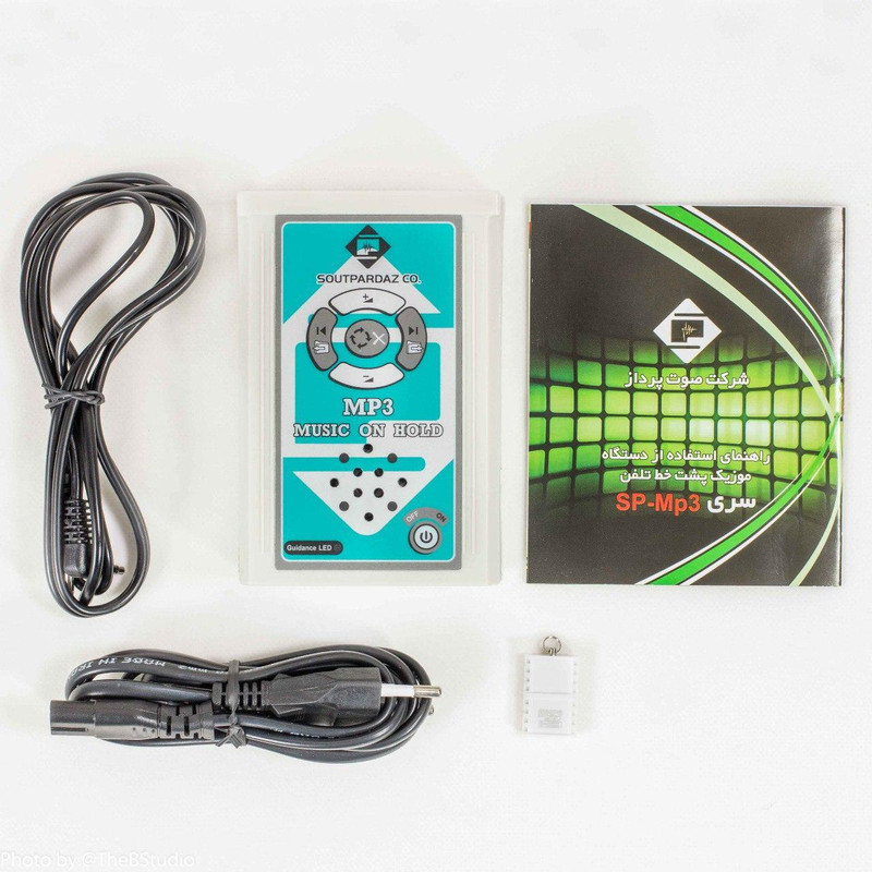 دستگاه موزیک پشت خط تلفن صوت پرداز مدل SP-MP3