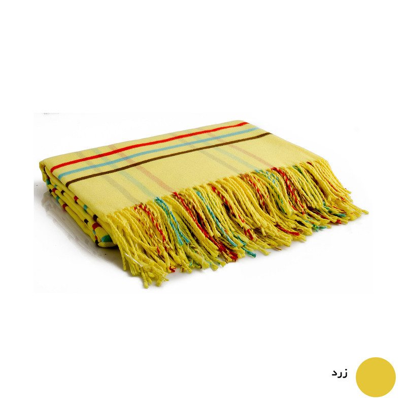 پتو مسافرتی 1 نفره سیمین پتو مدل هلیا سایز 220x150x0.2 سانتی‌متر