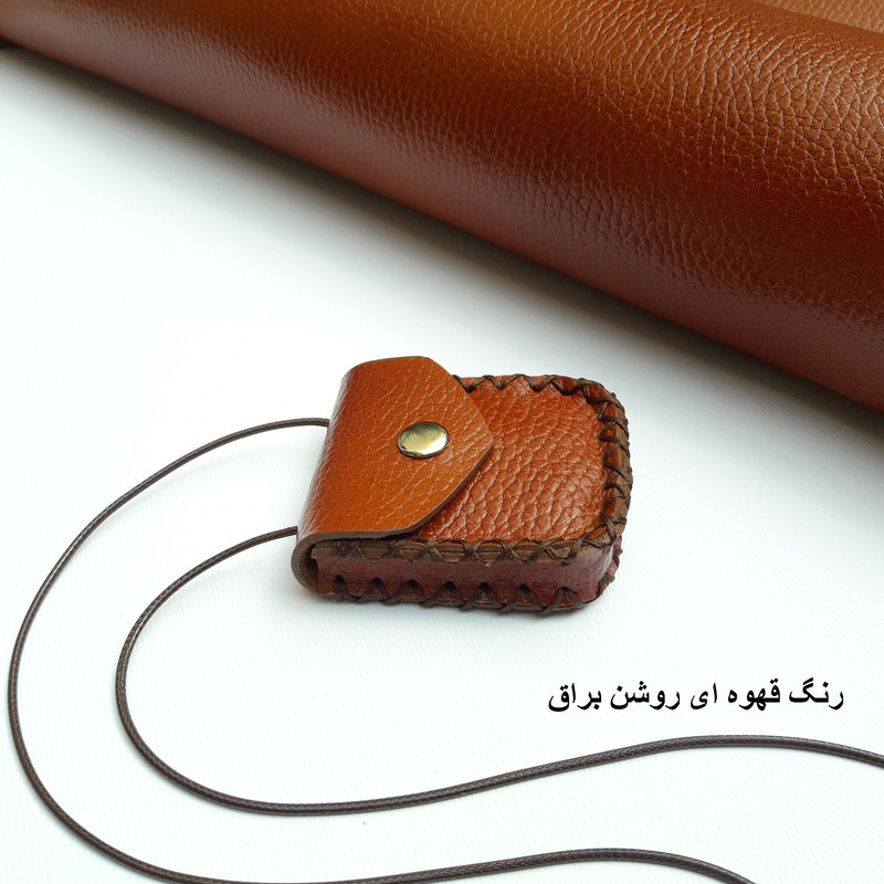 گردنبند مدل کیف چرم باکوت
