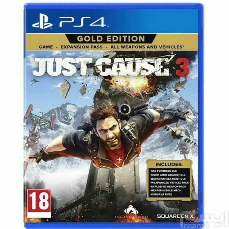 بازی Just Cause 3 نسخه Gold Edition مخصوص PS4