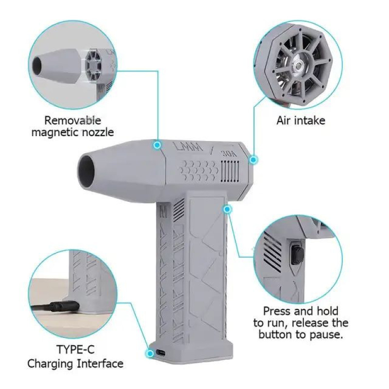 پمپ باد شارژی مدل Violent Fan X3